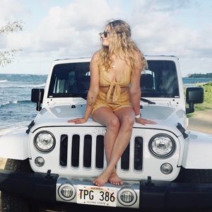 Garage Yellow Romper